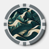 Flowing Harmony Poker Chips (Voorkant)
