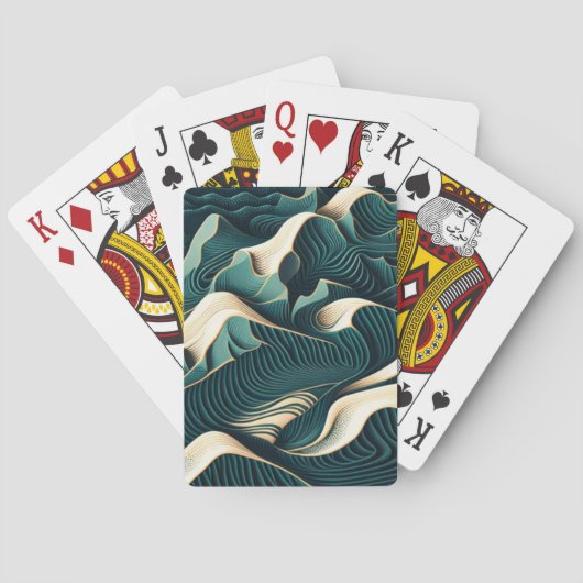 Flowing Harmony Pokerkaarten (Achterkant)