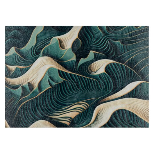 Flowing Harmony Snijplank (Voorkant)