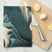 Flowing Harmony Theedoek (Quarter Fold)