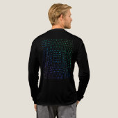 Flowing Liquid Motion Pattern T-shirt (Achterkant)