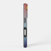 Flowing Pickleball Court Energy Art Phone Case iPhone 16 Hoesje (Rechterkant)