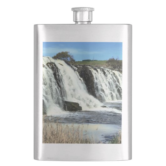 Flowing Waters of Hopkins Falls Flacon (Voorkant)
