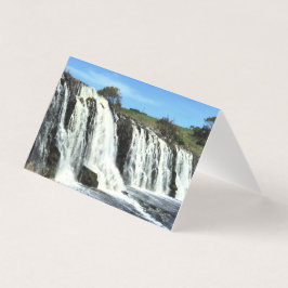 Flowing Waters of Hopkins Falls Greeting Card Kaart
