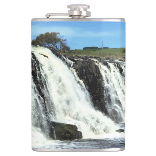 Flowing Waters of Hopkins Falls Heupfles (Voorkant)