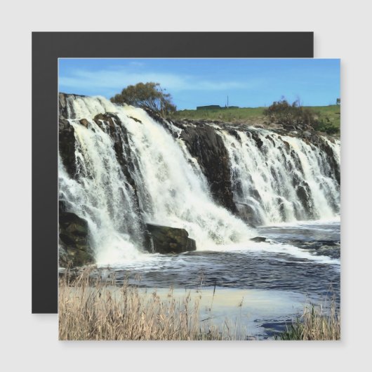 Flowing Waters of Hopkins Falls Magnetic Card (Voorkant / Achterkant)