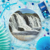 Flowing Waters of Hopkins Falls Papieren Bordje (Feest)