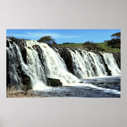 Flowing Waters of Hopkins Falls Poster (Voorkant)
