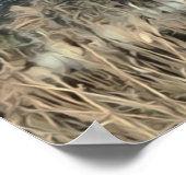 Flowing Waters of Hopkins Falls Poster (Hoek)