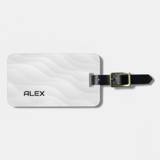 Flowing White Wave iPhone Case Bagagelabel