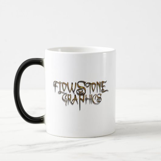 Flowstone Graphics Logo Magische Mok (Links)