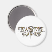 Flowstone Graphics Logo Magneet (Voorkant / Achterkant)