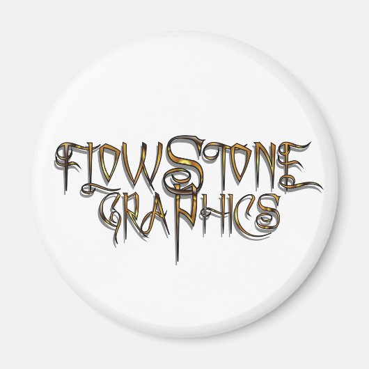 Flowstone Graphics Logo Magneet (Voorkant)
