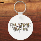 Flowstone Graphics Logo Sleutelhanger (Voorkant)