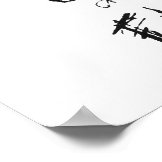 Flowstone Graphics Pixies Logo Poster (Hoek)