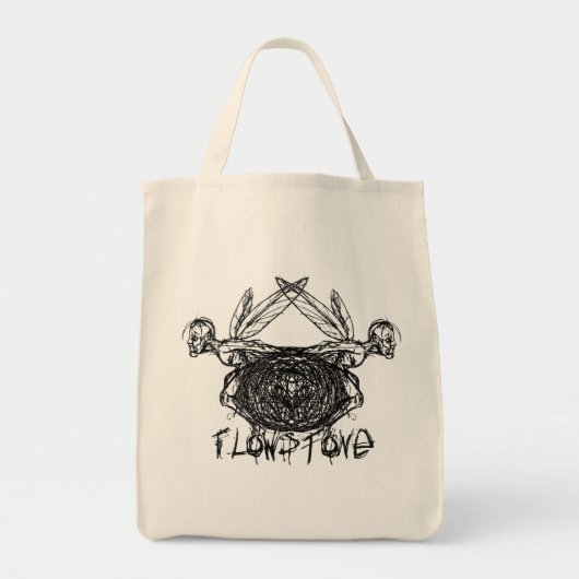 Flowstone Graphics Pixies Logo Tote Bag (Voorkant)