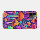Flowy Neon Mushrooms Dance Case-Mate iPhone Case (Achterkant (horizontaal))