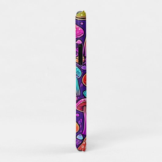 Flowy Neon Mushrooms Dance Case-Mate iPhone Case (Achterkant/rechts)