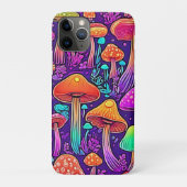 Flowy Neon Mushrooms Dance Case-Mate iPhone Case (Achterkant)