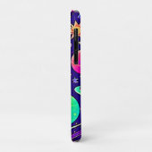 Flowy Neons: planeten en sterren Case-Mate iPhone Case (Achterkant/links)
