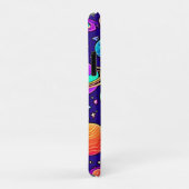Flowy Neons: planeten en sterren Case-Mate iPhone Case (Achterkant/rechts)