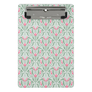 Flowy Roze Knop  Mini Klembord