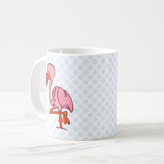 Floyd Flamingo Koffiemok (Voorkant links)