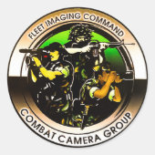 FLTIMAGCOMPAC Combat Camera Sticker (Voorkant)