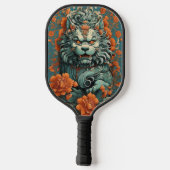 Flu Leeuw van Wijsheid Pickleball Paddle (Achterkant)