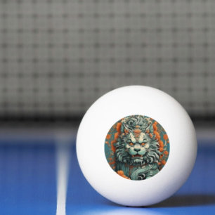 Flu Leeuw van Wijsheid Ping Pong Bal Pingpongbal