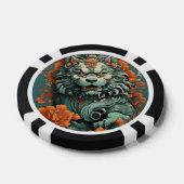 Flu Leeuw van Wijsheid Poker Chip (Enkel)