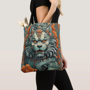 Flu Leeuw van Wijsheid Tote Bag