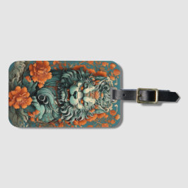 Flu Lion of Wisdom Bagagelabel