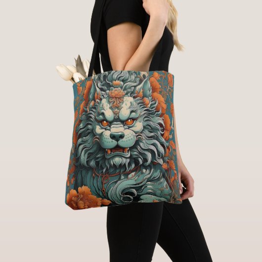 Flu Lion of Wisdom Tote Bag (Dichtbij)