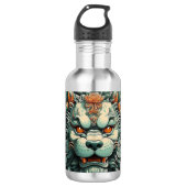 Flu Lion of Wisdom  Waterfles (Voorkant)