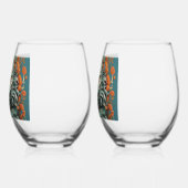 Flu Lion of Wisdom    Wijnglas Zonder Voet (Links)