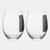 Flu Lion of Wisdom    Wijnglas Zonder Voet (Rechts)