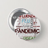 Flu Ronde Button 5,7 Cm (Voorkant /achterkant)