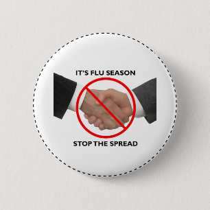 Flu Season Button