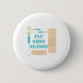 Flu Shot Ronde Button 5,7 Cm (Voorkant)