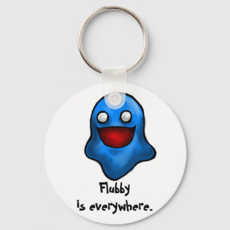Flubby is overal sleutelhanger