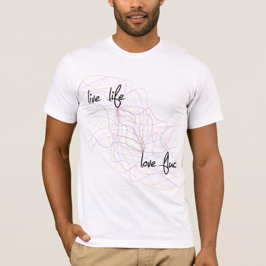 Fluc-stralen T-shirt (Voorkant)