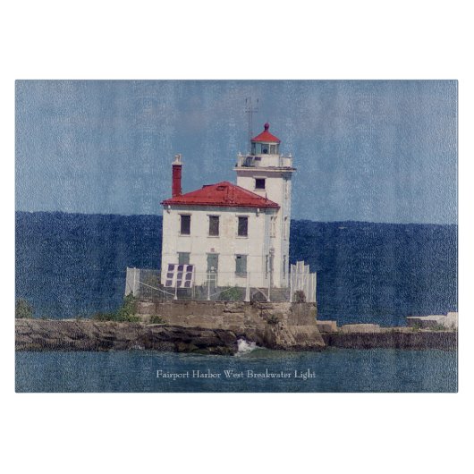 Fluchthaven Harbour West Breakwater Light Snijplank (Voorkant)