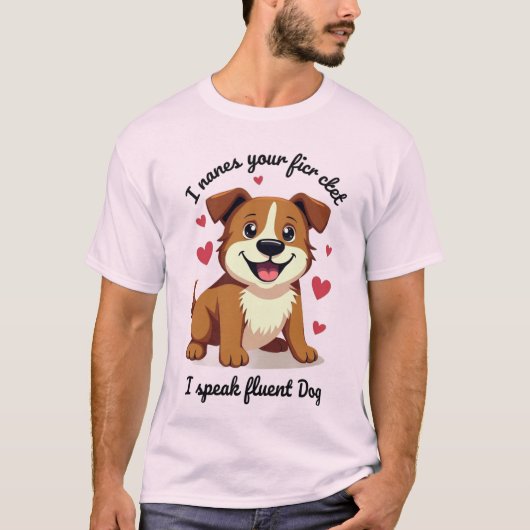 Fluent Dog Shirt (Voorkant)