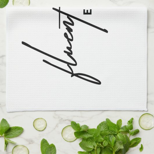 Fluent in Eye Rolling - Een Sarcastisch Theedoek (Gevouwen)