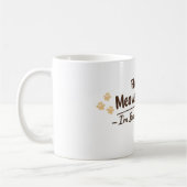 Fluent in Meows & Purrs Funny Cat Lover Gift Koffiemok (Links)