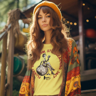 FLUENT IN SARCASME NOG STEEDS LEREN TACT T-SHIRT