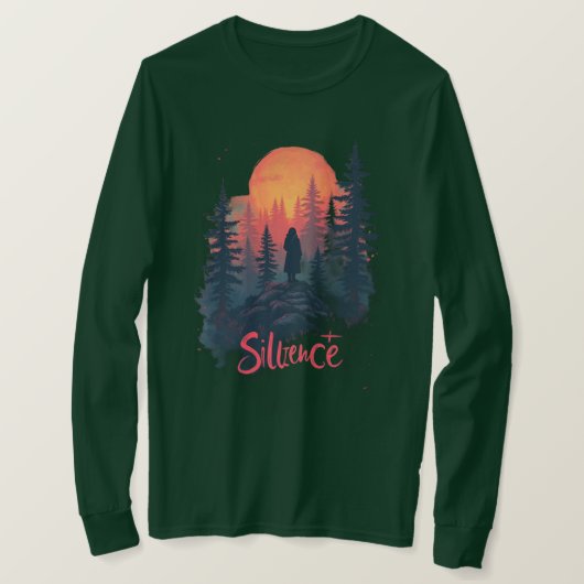 Fluent in Silence T-shirt (Design voorkant)
