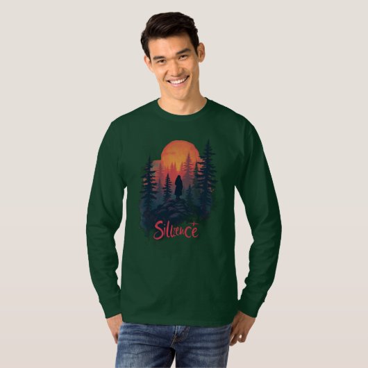 Fluent in Silence T-shirt (Voorkant volledig)