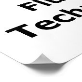 Fluent in Technobabble Poster (Hoek)
